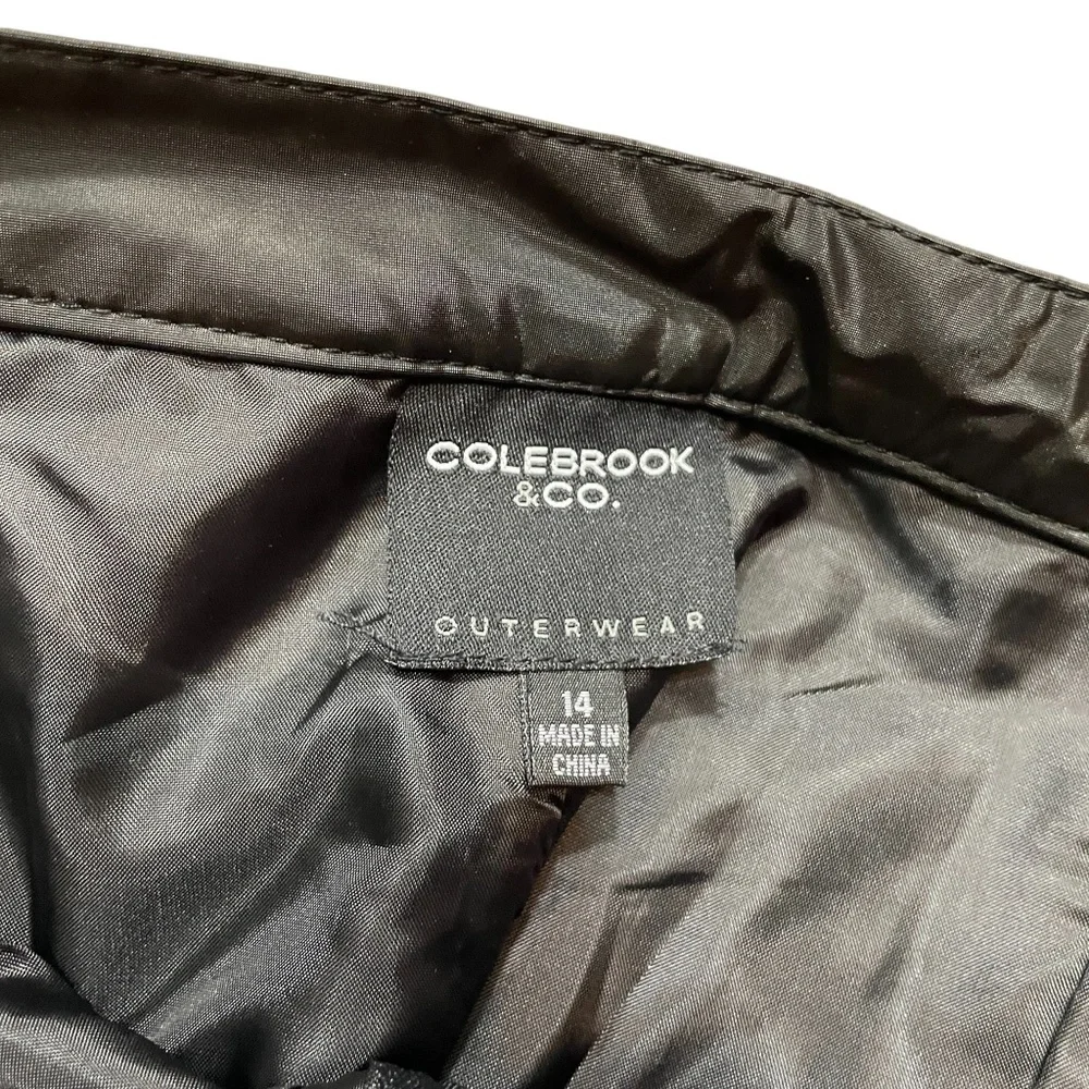 Colebrook & CO Outerwear 14R NEW w/ Tags Lined Black‎ Pants
